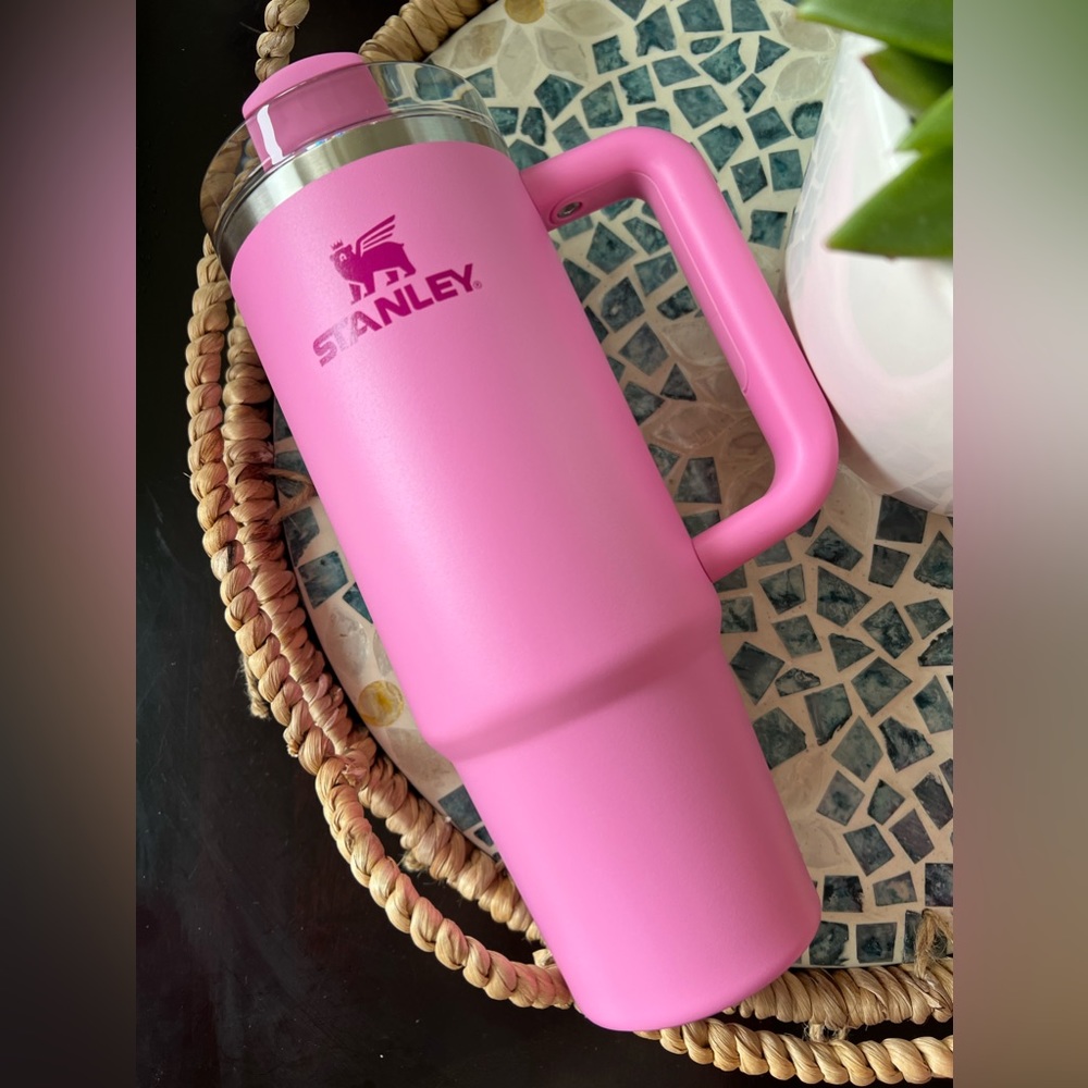 Peony Pink 30oz Stanley Tumbler